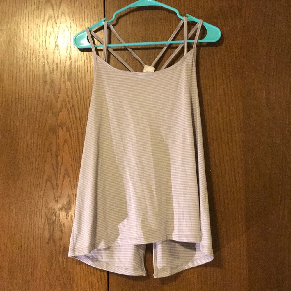 Stripped tank